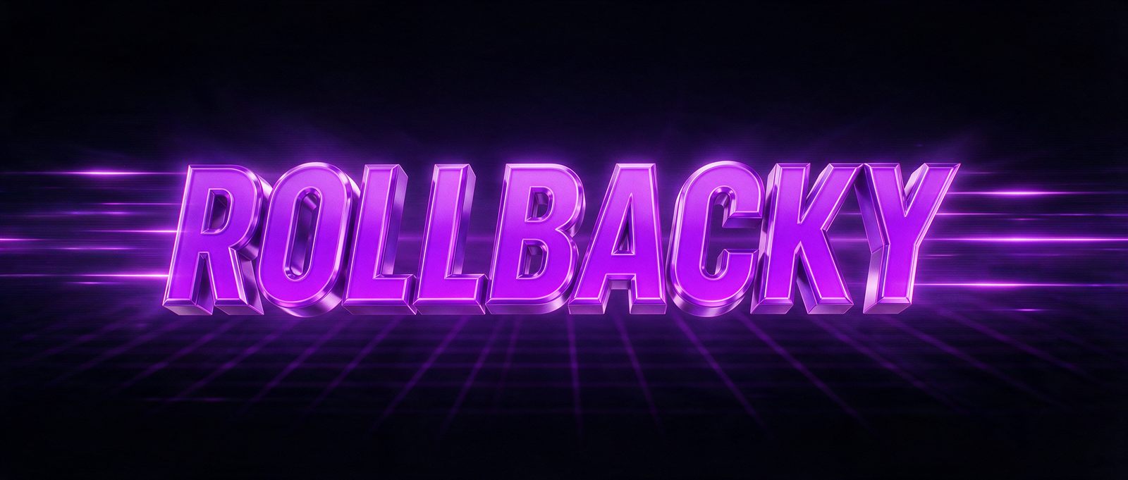 Wordmark neon com grid
